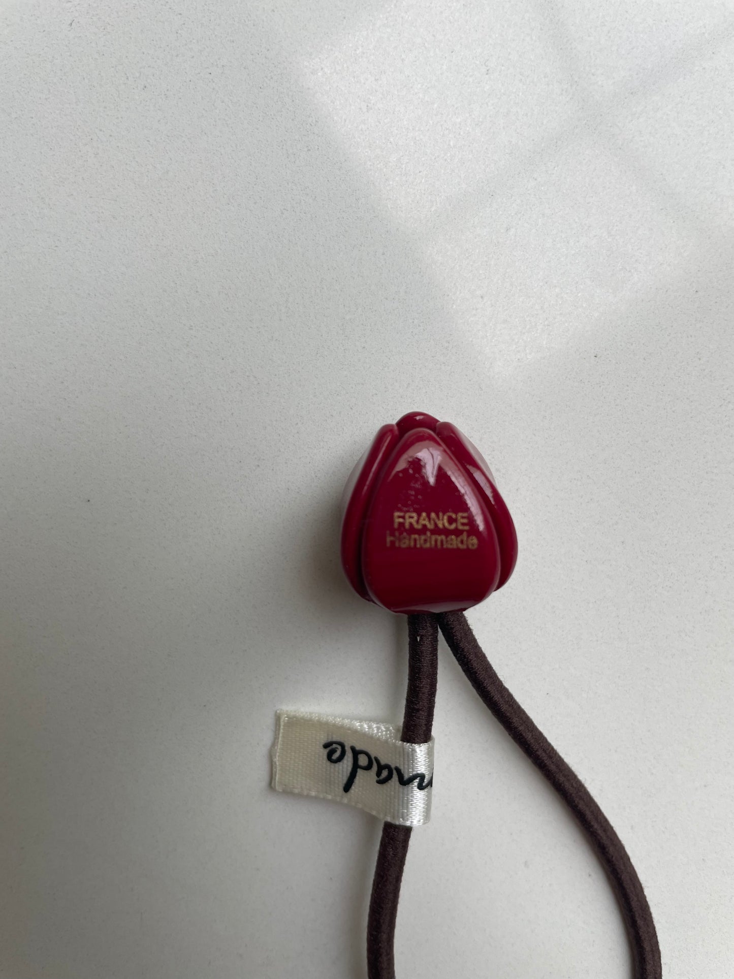 9cm - Handmade Heart Bead Hair Ties, Elastic Hair Bands with Faux Pearl Charm, Durable and Stylish Hair Accessories for Women, Girls, or Daily Use