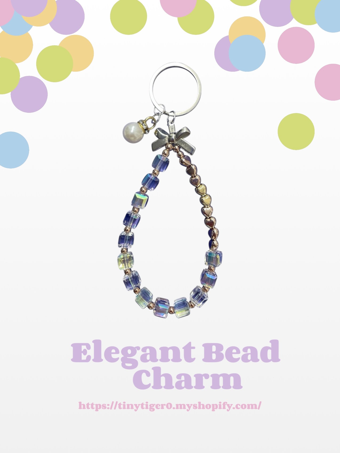 ✨ Crystal Bow Keyring & Phone Holder 리본 크리스탈 키링 & 폰홀더 ✨