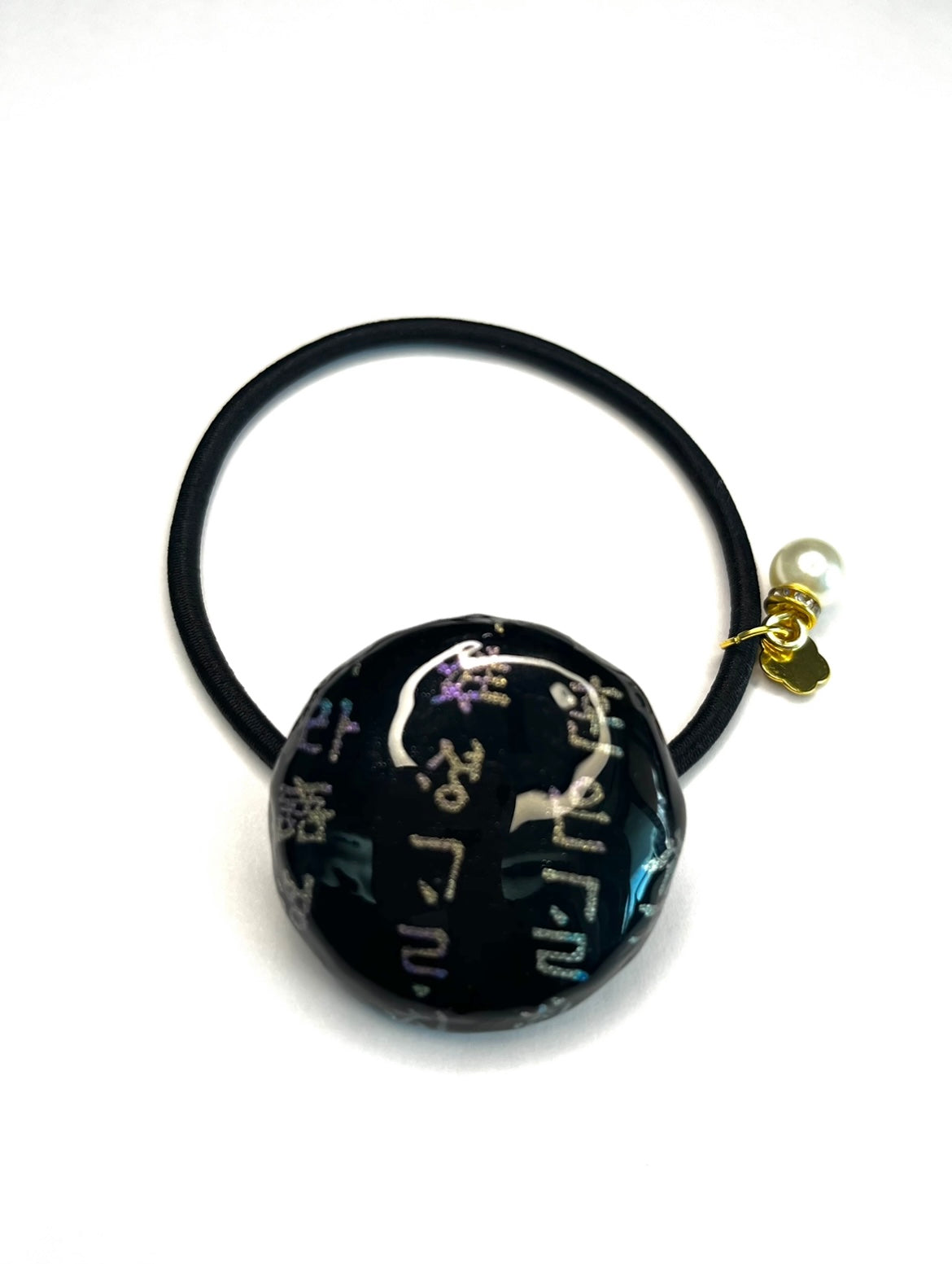 ✨ Wear a Piece of Korea | Handmade Hunminjeongeum Hangul Hair Tie 🇰🇷 / ✨ 한국의 이야기를 머리에 담다 | 핸드메이드 훈민정음 홀로그램 한글 머리끈 🇰🇷