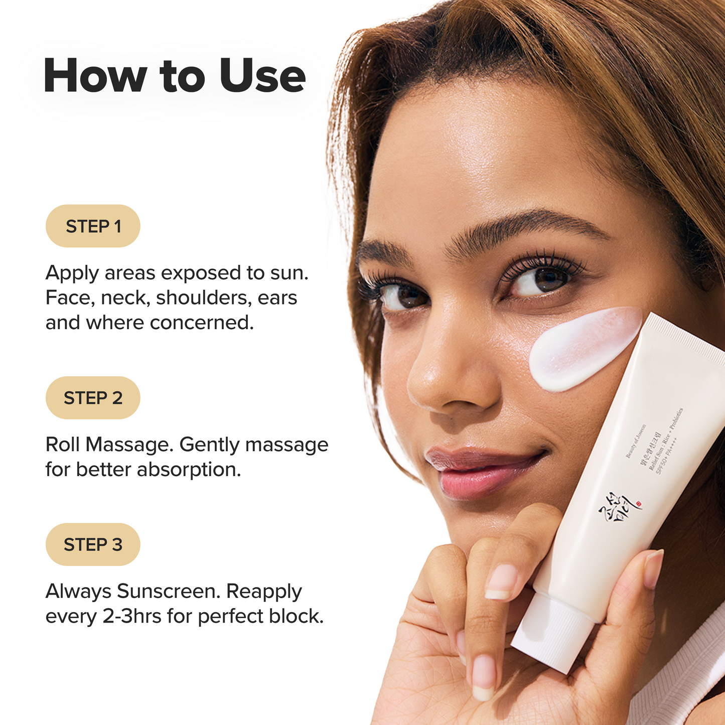 Beauty of Joseon Relief Sun: Rice + Probiotics SPF50+ PA++++ (50mL x 2) | Korean Hydrating Sunscreen – No White Cast, Lightweight UV Protection