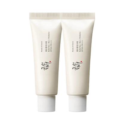Beauty of Joseon Relief Sun: Rice + Probiotics SPF50+ PA++++ (50mL x 2) | Korean Hydrating Sunscreen – No White Cast, Lightweight UV Protection
