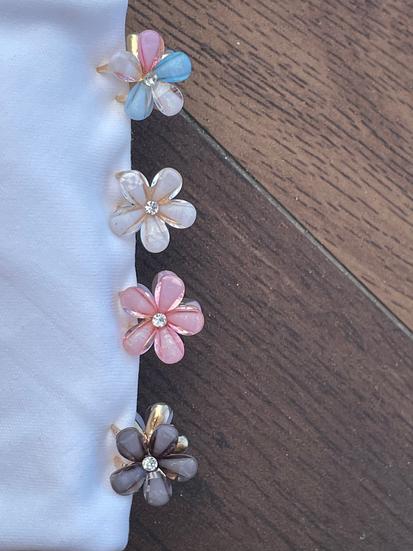 2.5cm/0.98in - Elegant & Adorable Flower Hairpin 7