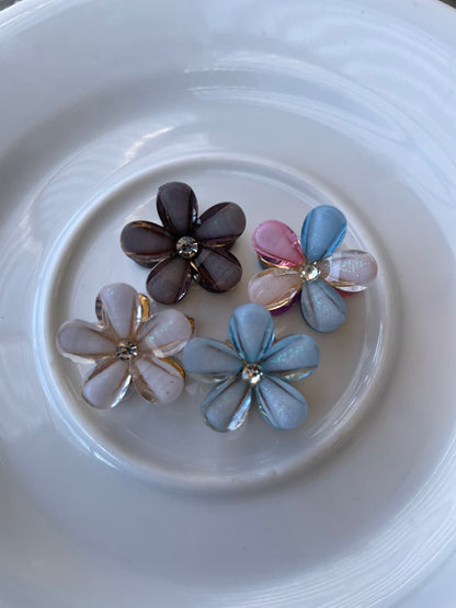 2.5cm/0.98in - Elegant & Adorable Flower Hairpin 7
