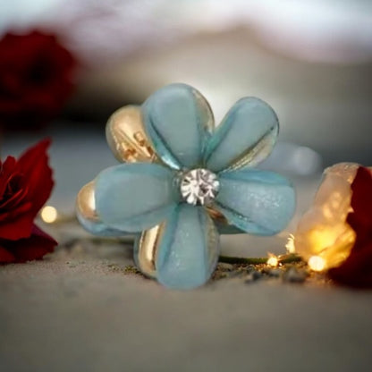 2.5cm/0.98in - Elegant & Adorable Flower Hairpin 7