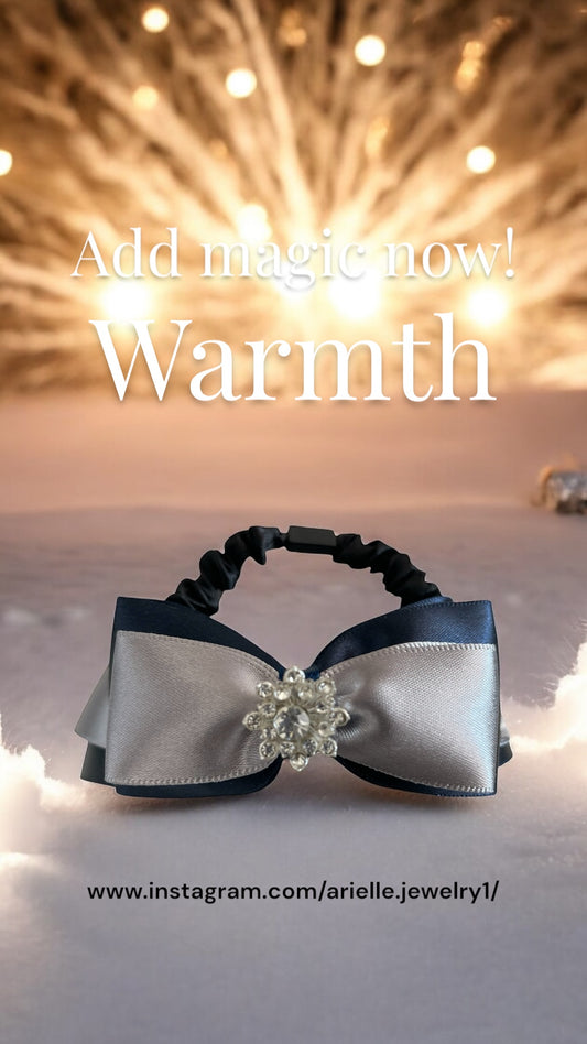 Elegant Satin Ribbon Hair Tie – Daily & Tennis Look Perfect Match