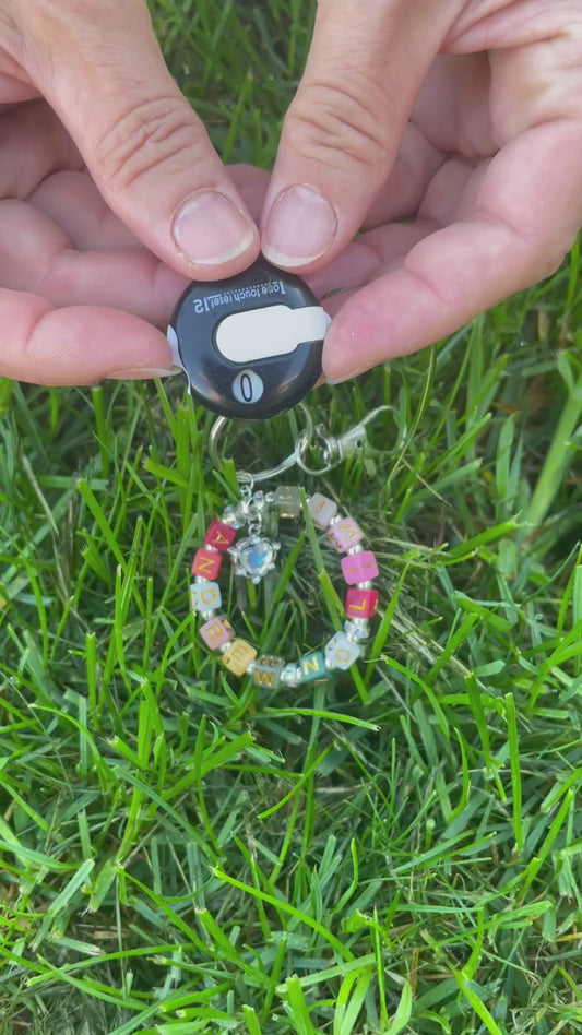 ✨ Handmade Golf Score Counter ⛳ | Customized Keychain with Name & Inspiring Quote / Unisex Golf Stroke Counter Keychain ⛳ | 1–12 Click Golf Score Tracker with Reset 💕 | Clip-On / ✨ 맞춤형 골프 카운터 ⛳ | 이름·응원 문구 주문제작 키홀더 / 남녀공용 골프타수 카운터 키링 ⛳ | 1~12타 카운트 & 원터치리셋