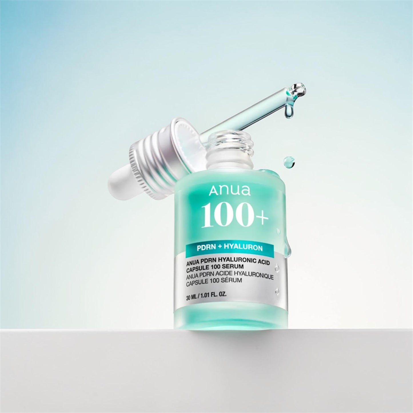 Anua PDRN Hyaluronic Acid Capsule 100 Serum 30ml Double Pack – The Secret to Plump, Glass Skin